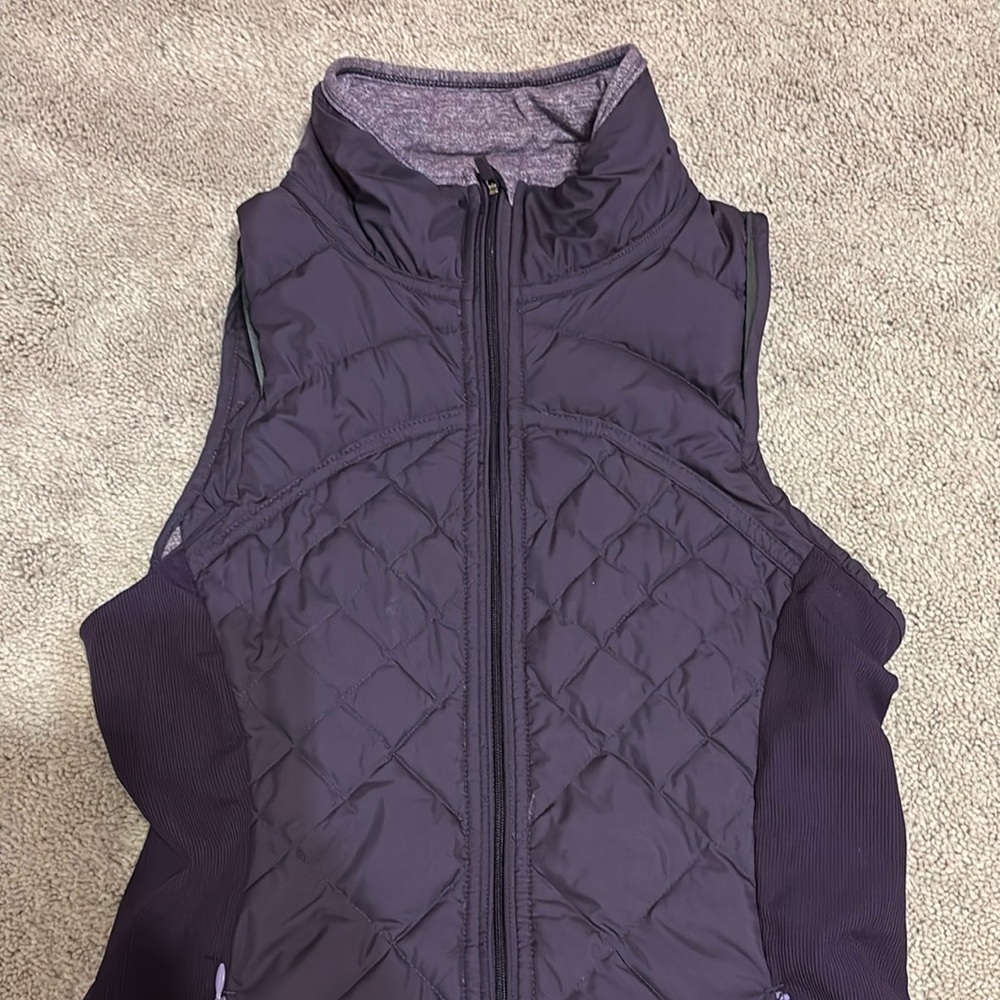 Lululemon Fluff Off Down Vest Deep Zinfandel
